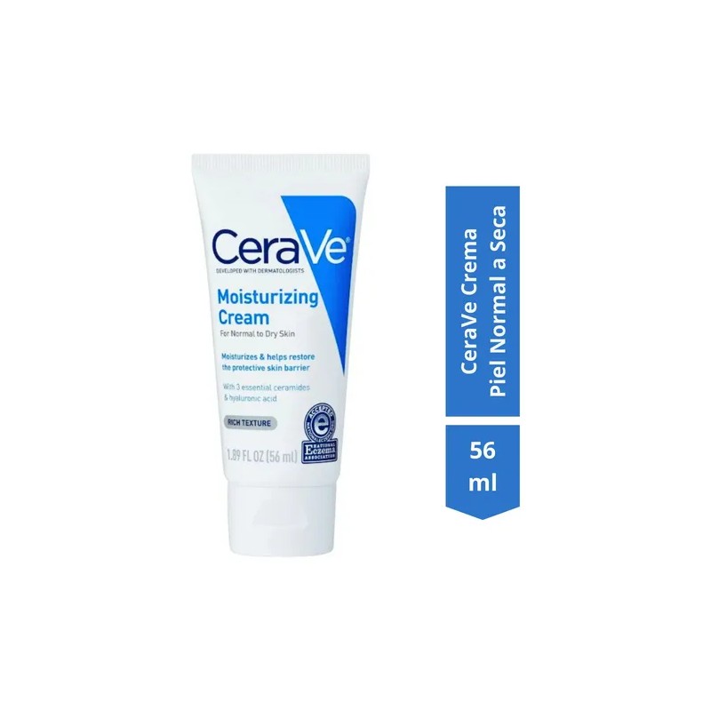 Crema Hidratante Facial Y Corporal Cerave 56ml (2 Piezas)