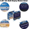 RUIZHI 3pcs OLED Display OLED Module 0.96" I2C 128X64 SSD1315
