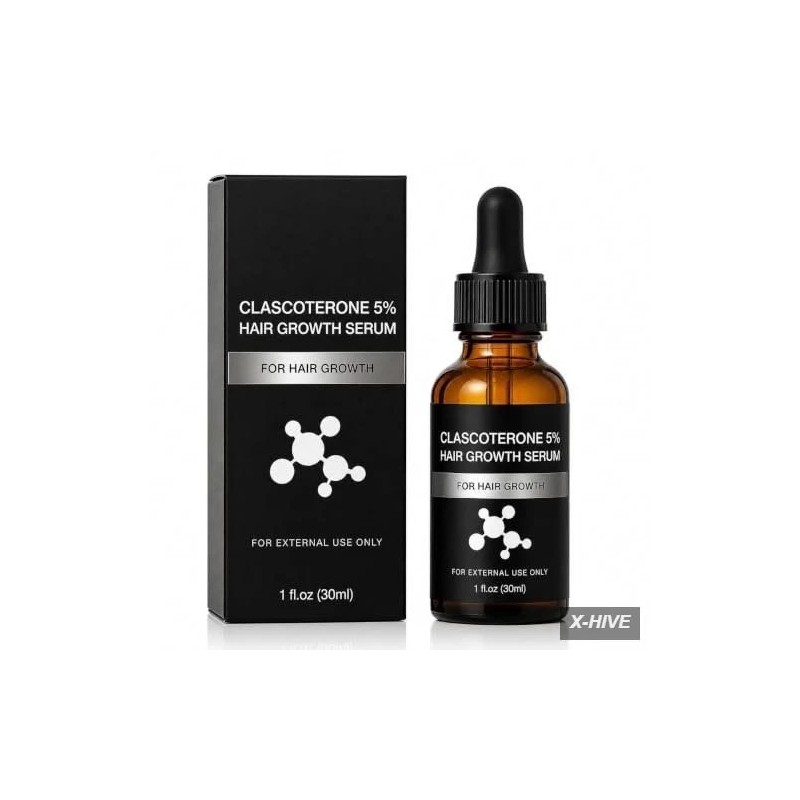 The Next Generation Hair Restoration CLASCOTERONE 5% Serum with Vitamin