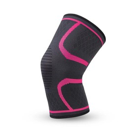 V-Fit: V Brace Knee Compression Sleeve, Knee Brace for Arthritis Pain and Support, Knee Brace for Women and Men Joint Support (X-Large, Pink)