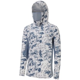 BASSDASH UPF 50+ Men’s Hunting Shirts with Mask Long Sleeve Camo Fishing Hoodie