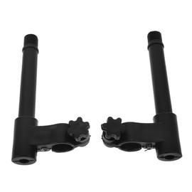 Ciieeo Wheelchair Tray Brackets, 1 Pair Plastic Table Mount for Seniors