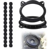 Gulfmew 6×9 Inch Front Door Speaker Adapter Bracket with Foam