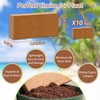 Riare 10pcs Organic Coco Coir Bricks Soil Blocks- 100% Natural