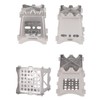 Camping Stove 304 Stainless Steel Folding Backpacking Burning Stove Portable