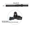 Ayaport Utility Straps with Buckle 40" Quick-Release Adjustable Nylon Straps