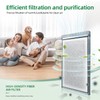 16x25 Replacement Filter Pads Compatible with Pristine Air Cleaner,Electrostatic Fiberglass+Activated