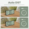 JALL 14.5" Large Digital Wall Clock Battery Operated with Big