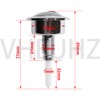 VHEUHZ 34494907 Optima 49 Double Push Button for Toilet Flush