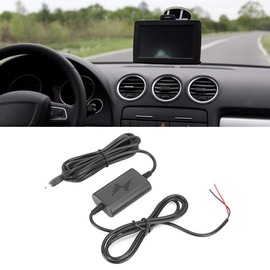 Parking Monitoring Line, 12-30V to 5V 2.5A Car Parking Monitor Buck Line Car Parking Monitoring Camera Buck Line Conversion Line With Straight Head Micro USB Interface