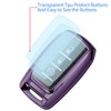Tukellen for Dodge Key Fob Cover,Special Soft TPU Key Case