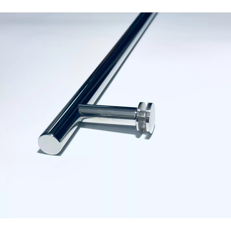 Unbranded 24" CHROME H-Style Towel Bar - Frameless Sliding Shower
