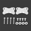 XRPM-Auto Aluminum Front Fender Riser Relocator Brackets Kit For Harley