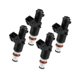 ACROPIX 4 Pcs 16450-PRB-A01 Car Vehicle Petrol Fuel Injector Nozzle Replacement for Acura RSX Type-S 2.0L 2002-2004 Car Parts