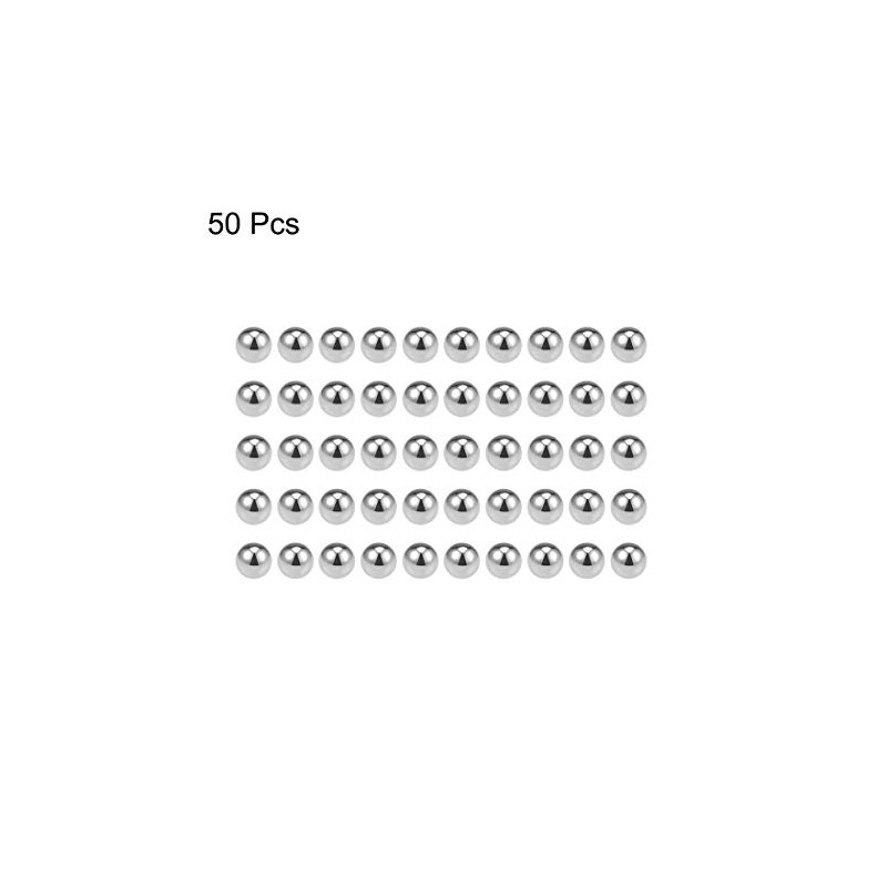 sourcing map Pack of 50 Precision Balls 1/4 Inch Fixed