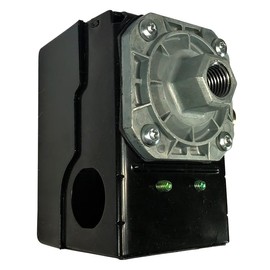 95-125 PSI, American Made Air Compressor Pressure Switch, Standard Switch Single 1/4" NPT Port, Made in USA