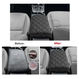 SXCY for 2024 2025 Kia Seltos Armrest Cover for Kia Seltos 2025 Accessories 2021-2024 2025 Seltos Center Console Cover Pad 2024 2025 Seltos Middle Console Cover (Thick Soft Pad)