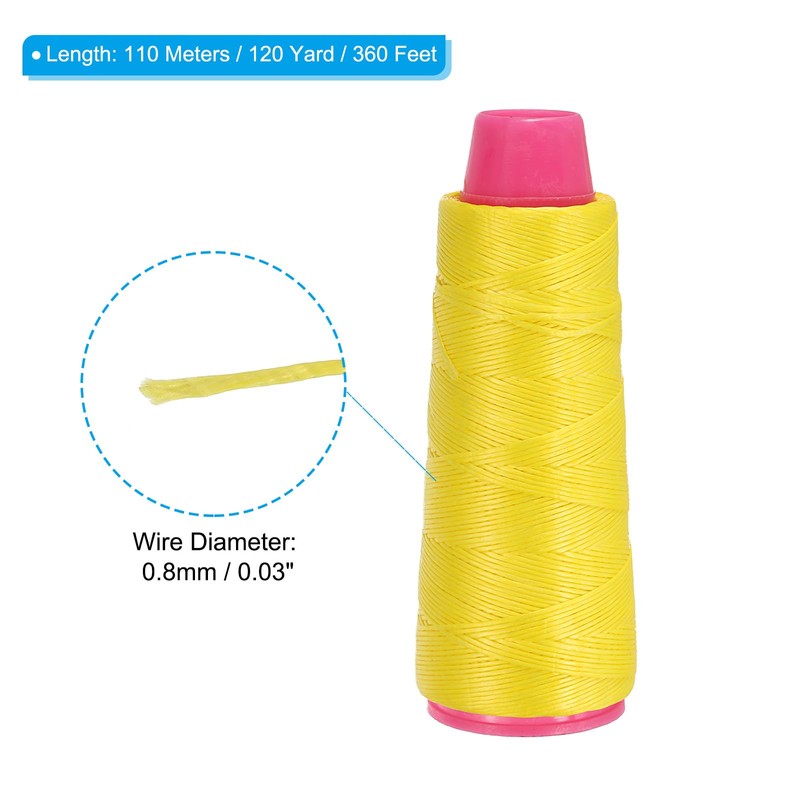 PATIKIL Archery Bow String Serving Thread 120 Yard/110M, Bowstring Thread