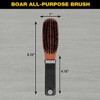 Conair Cepillo de cerdas de jabalí multiusos - Cepillo para