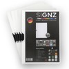 SIGNZ Clamp Binder DIN A4, Pack of 5, White, for