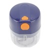 Garlic Chopper Electric Portable Blue 3 Blade Design 250mg Capacity