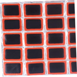 Mobestech 48pcs Tire Patch Tyre Repair Kit Rubber Patches Required for Bike Inner Tube Car Tires Air Mattresses