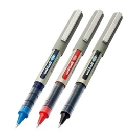 UNI-BALL EYE UB-157 MIXED PACK OF 3 [1 x Black, 1 x Blue, 1 x Red]