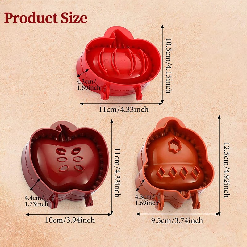 Mini Pie Molds, Dough Presser Pocket Pie Molds for Baking,
