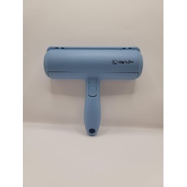 Pet Hair Remover and Reusable Lint Roller- Fluffy Paws Cat and Dog Hair Remover -Blue Color Handle