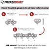 14" 35cm Rotatech Chainsaw Chains. 52 Drive Links, 3/8" LP