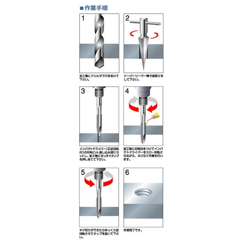 Onishi Industries Hexagonal Shaft Point Tap, M4 x 0.7