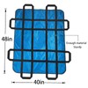 Positioning Bed Pad with Handles 48" X 40" Incontinence Mattress