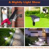 LEREKAM Solar Spot Lights, IP65 Waterproof 40 LEDs Landscape Spotlights,USB