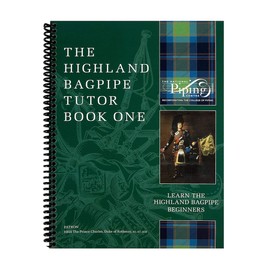RG Hardie Bagpipe Twist Trap Practice Chanter, National Piping Center of Scotland Tutor Book with 2 Quality Scottish Reeds Breathable Case