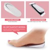 SAUDEfoot 1 Pair Gel Height Increase Heel Insoles,Invisible Shoe Lifts