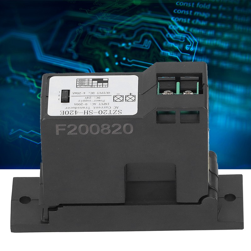 AC Current Converter Transmitter Transducer Industrial Supplies 0‑200A SZT20‑SH‑420E