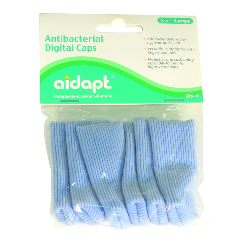 Aidapt Gel Toe Tubes (6 per Pack)