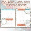 Monthly Planner 2026-2027 - Jan.2026 - Jun.2027, 9'' x 11''