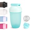 D.Y.A 16oz Shaker Bottle，Leak Proof Sports Shaker Cups for Protein