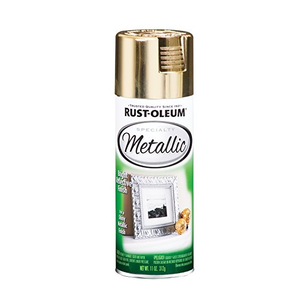 Rust-Oleum 1910830-2PK Specialty Metallic Spray Paint, 11 Ounce (Pack of
