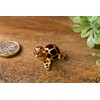 redchocol8® Tiny Mini Small Handmade Little Glass Turtle Tortoise Gloss