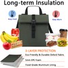 Insulated Lunch Bag for Men/Women/Kids, Roll top Reusable Lunch Box