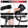 Oderra Uni - Adult Cavalletto Bici Bicycle Stand, Black, 34.53.55