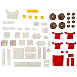 Light FX Dream World - Kid's Light Up Brick Builder Set - Children's LED Light Effect Model Creation Kit, Build 2 Unique Models - Compatible with Other Brands