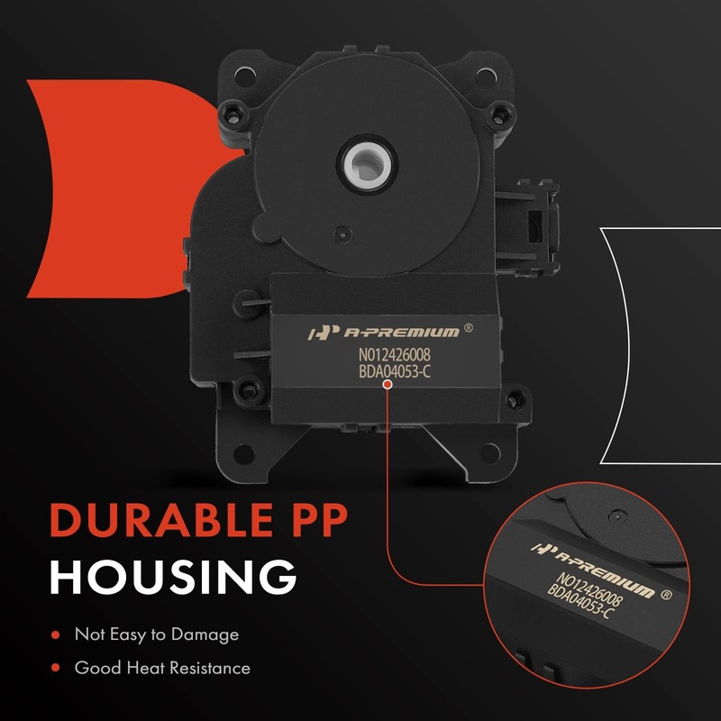 A-Premium HVAC Heater Blend Door Actuator Compatible with Toyota 2006-2018