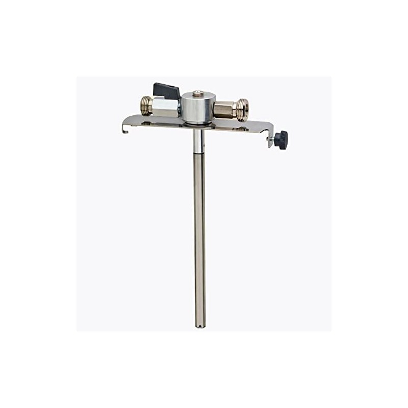 Gastrobedarf Westerbarkey Stainless Steel Can Adaptor with Stopcock 5 L