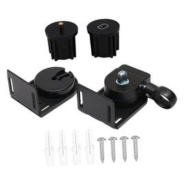 iplusmile Outdoor Windproof Roller Blind Mounting Bracket Adjustable Cordless Bracket for Indoor and Outdoor Shades Sturdy Hardware for Easy Installation