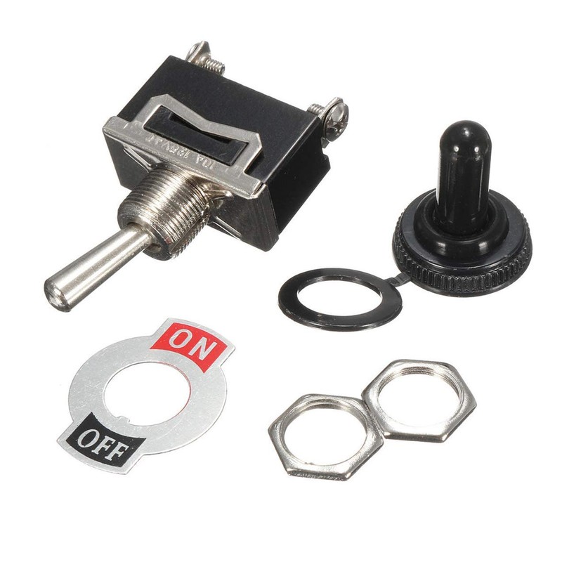VUNIVERSUM Premium 2 Pin 2 Position On Off SPST Toggle
