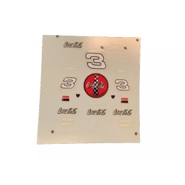 Coca-Cola 1998 Dale Earnhardt #3 Coca Cola  1/64 scale water slide decal sheet