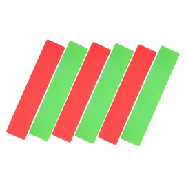 SUPVOX 6pcs Pickleball Court Line Markers Kit Portable PVC Boundary Markers with Antislip Design Stable Grip for Outdoor Driveway Tennis Football Training Spots